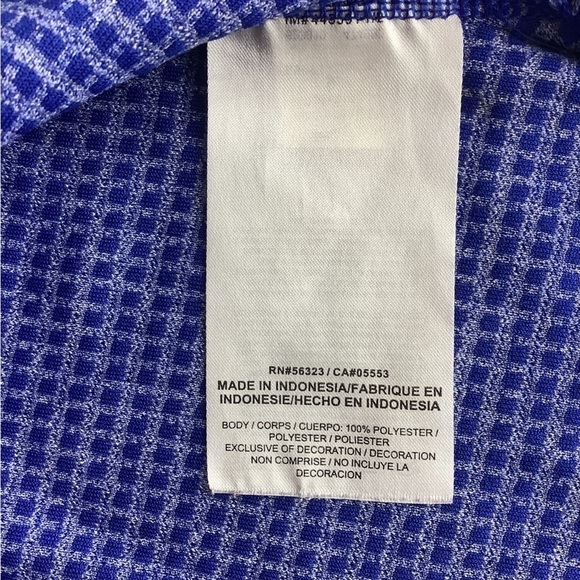 Sm NFL LA Rams dri fit long sleeve cow neck shirt Ram logo with oversized neck - Picture 11 of 13